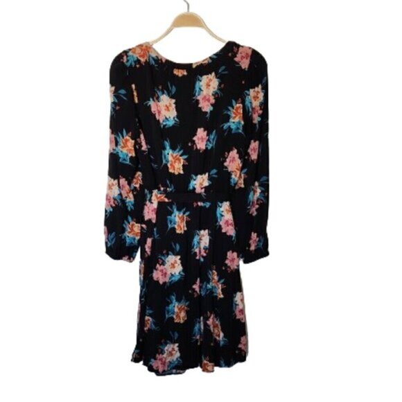 Torrid Boho Floral Printed Challis Keyhole A-line Dress - Picture 5 of 6